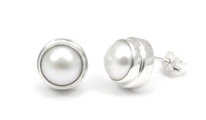 PADMA Freshwater Pearl Post Earrings