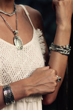 Load image into Gallery viewer, DEWI Concave Filigree Cuff Bracelet
